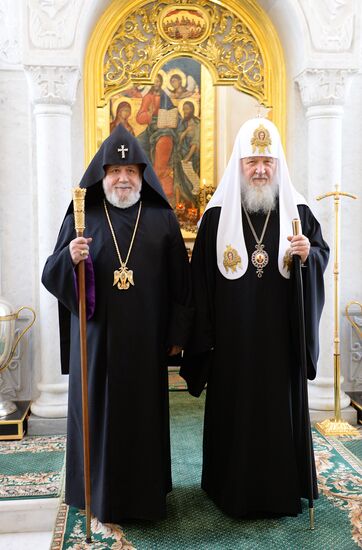 Patriarch Kirill meets with representatives of religious denominations