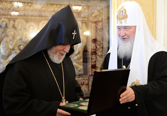 Patriarch Kirill meets with representatives of religious denominations