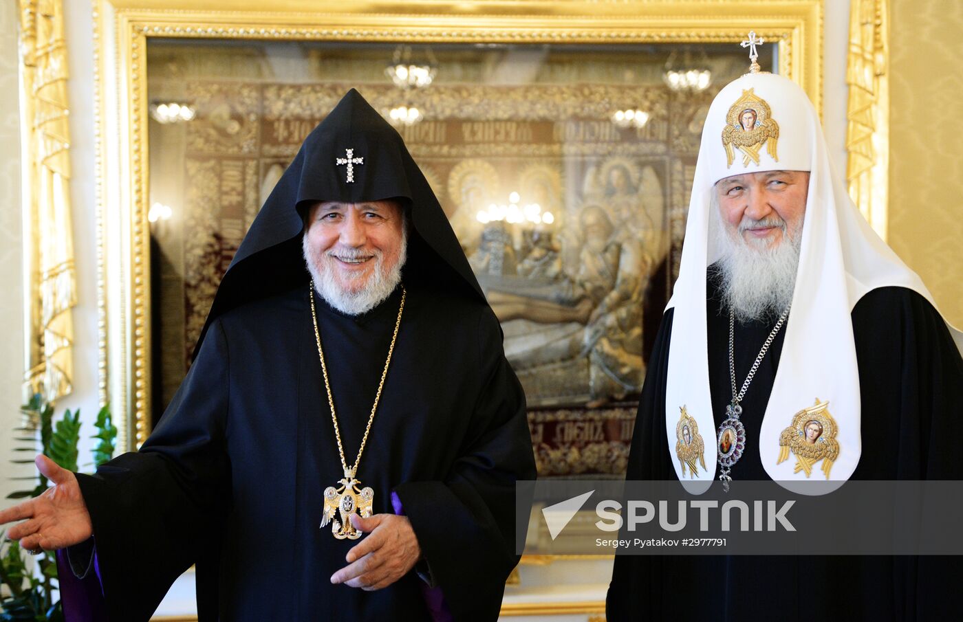 Patriarch Kirill meets with representatives of religious denominations