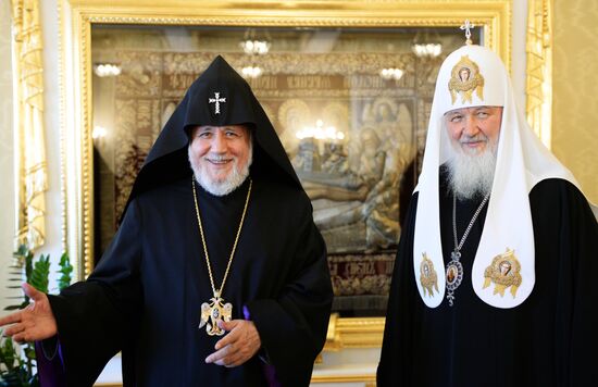 Patriarch Kirill meets with representatives of religious denominations