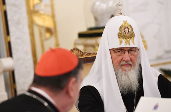 Patriarch Kirill meets with representatives of religious denominations