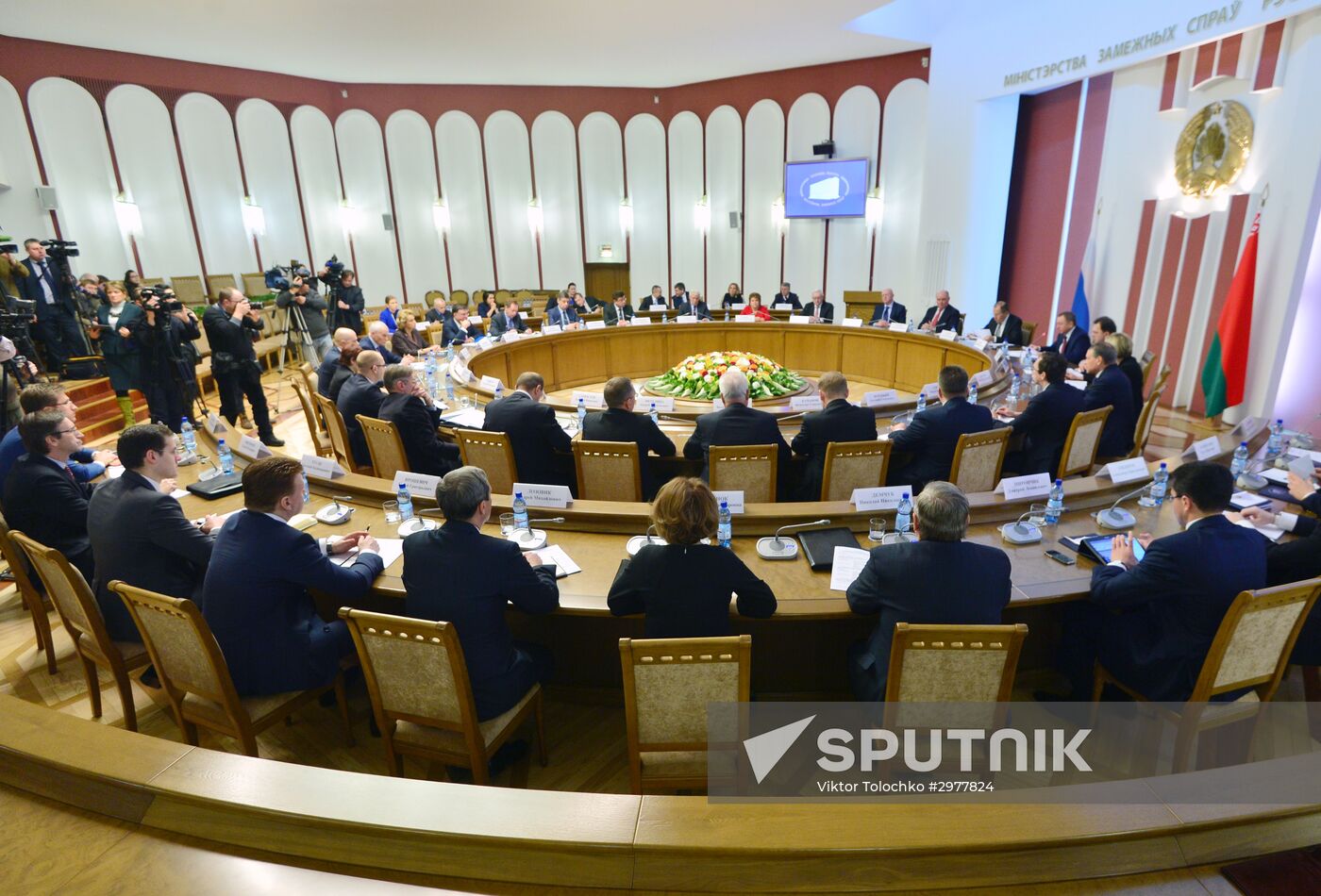 Minsk hosts joint meeting of Russian, Belarussian Foreign Ministries' Boards