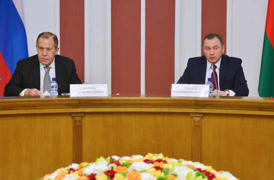 Minsk hosts joint meeting of Russian, Belarussian Foreign Ministries' Boards