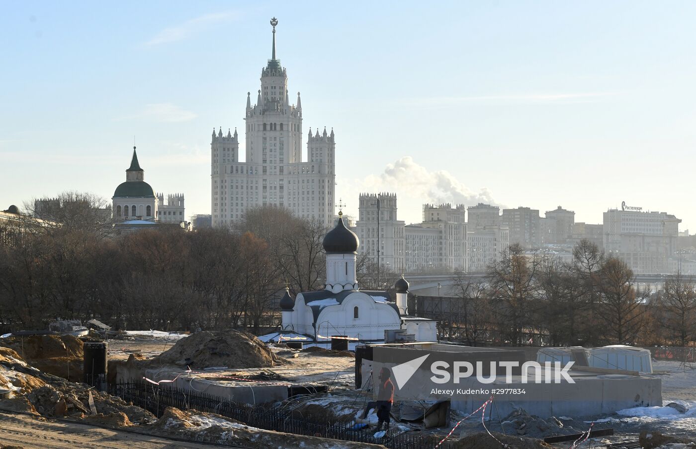 Building Zaryadye Park in Moscow