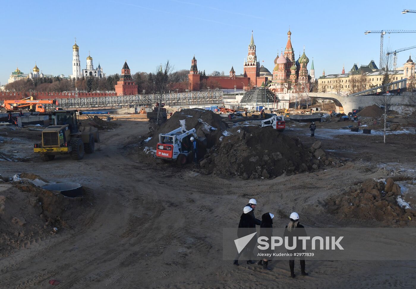 Building Zaryadye Park in Moscow