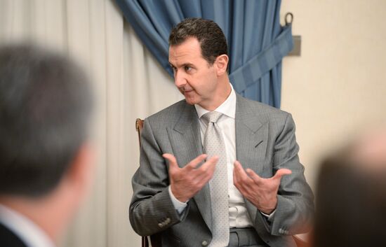 Deputy Russian Prime Minister Dmitry Rogozin visits Syria