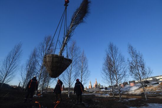 Building Zaryadye Park in Moscow