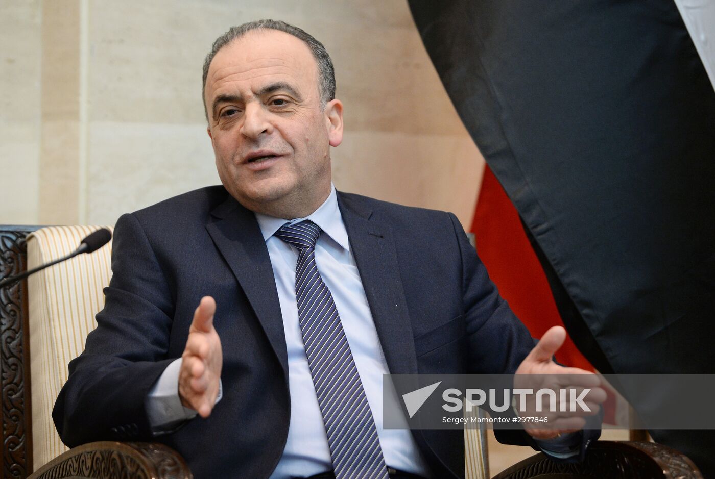 Deputy Russian Prime Minister Dmitry Rogozin visits Syria