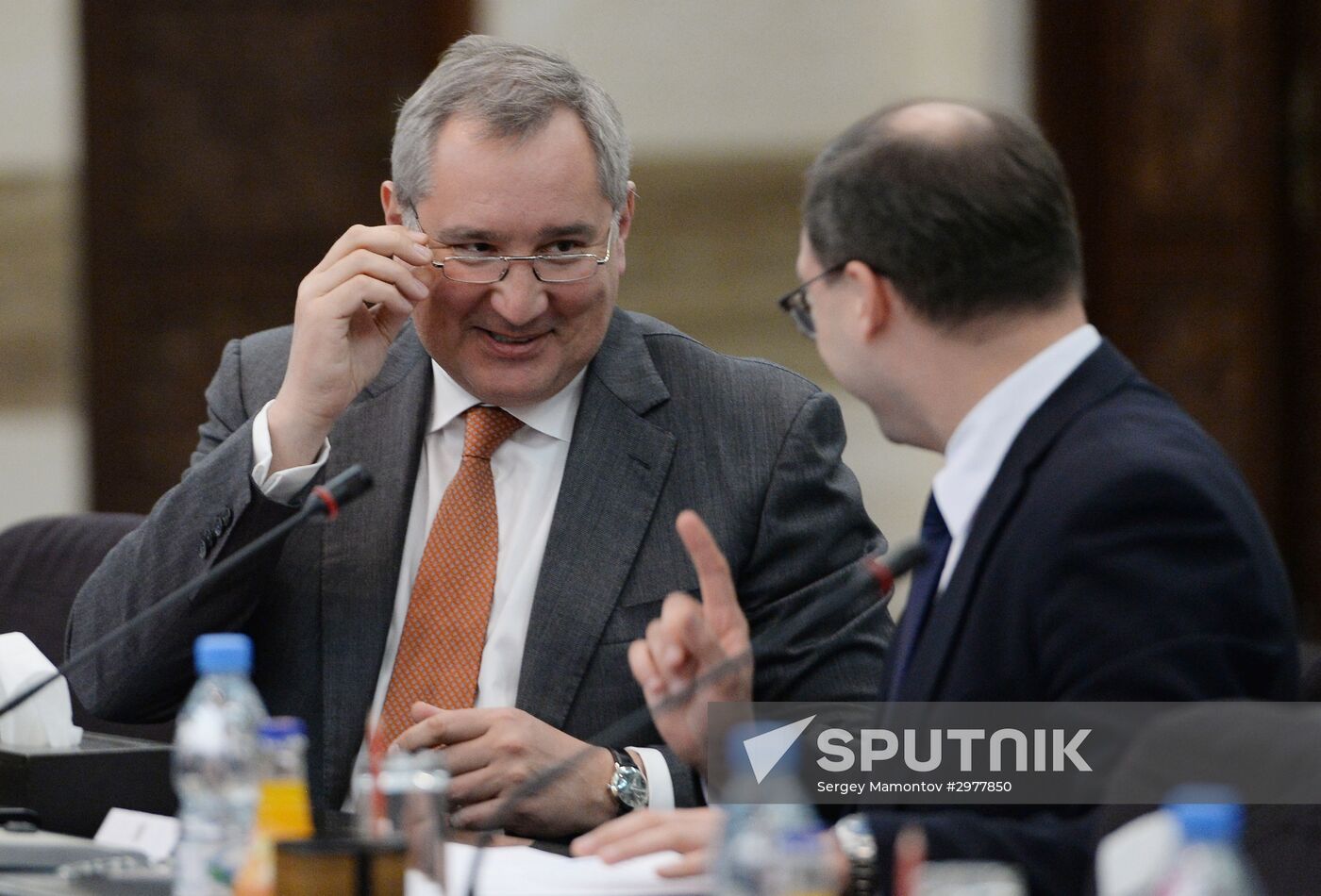 Deputy Russian Prime Minister Dmitry Rogozin visits Syria