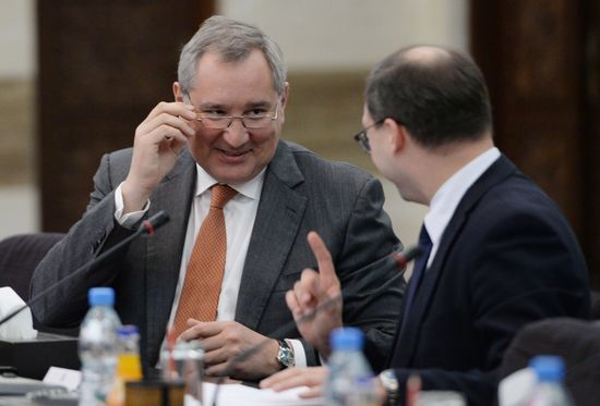 Deputy Russian Prime Minister Dmitry Rogozin visits Syria