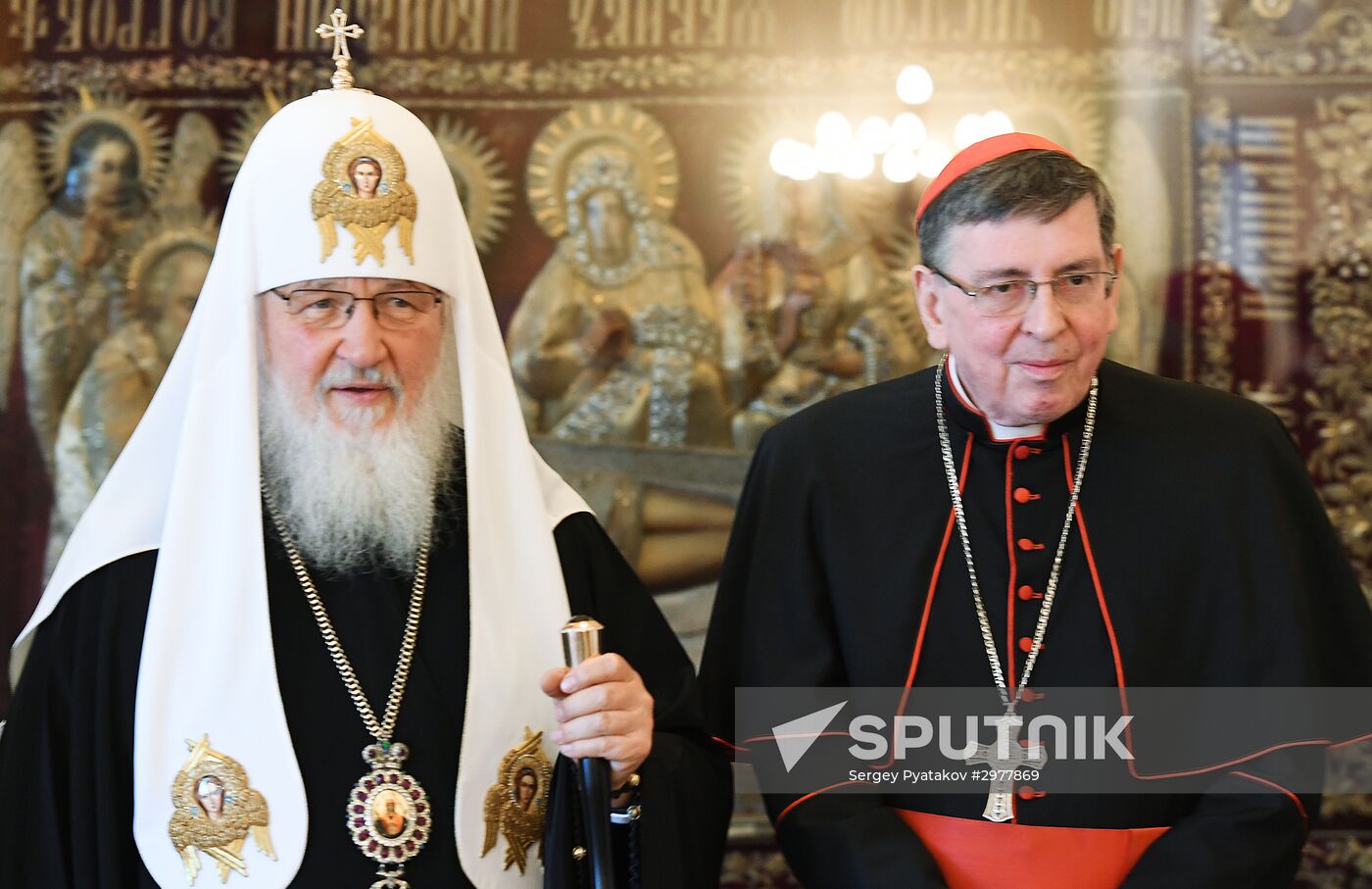 Patriarch Kirill meets with representatives of religious denominations