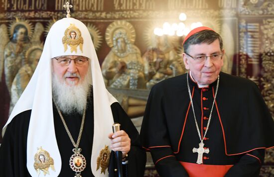 Patriarch Kirill meets with representatives of religious denominations