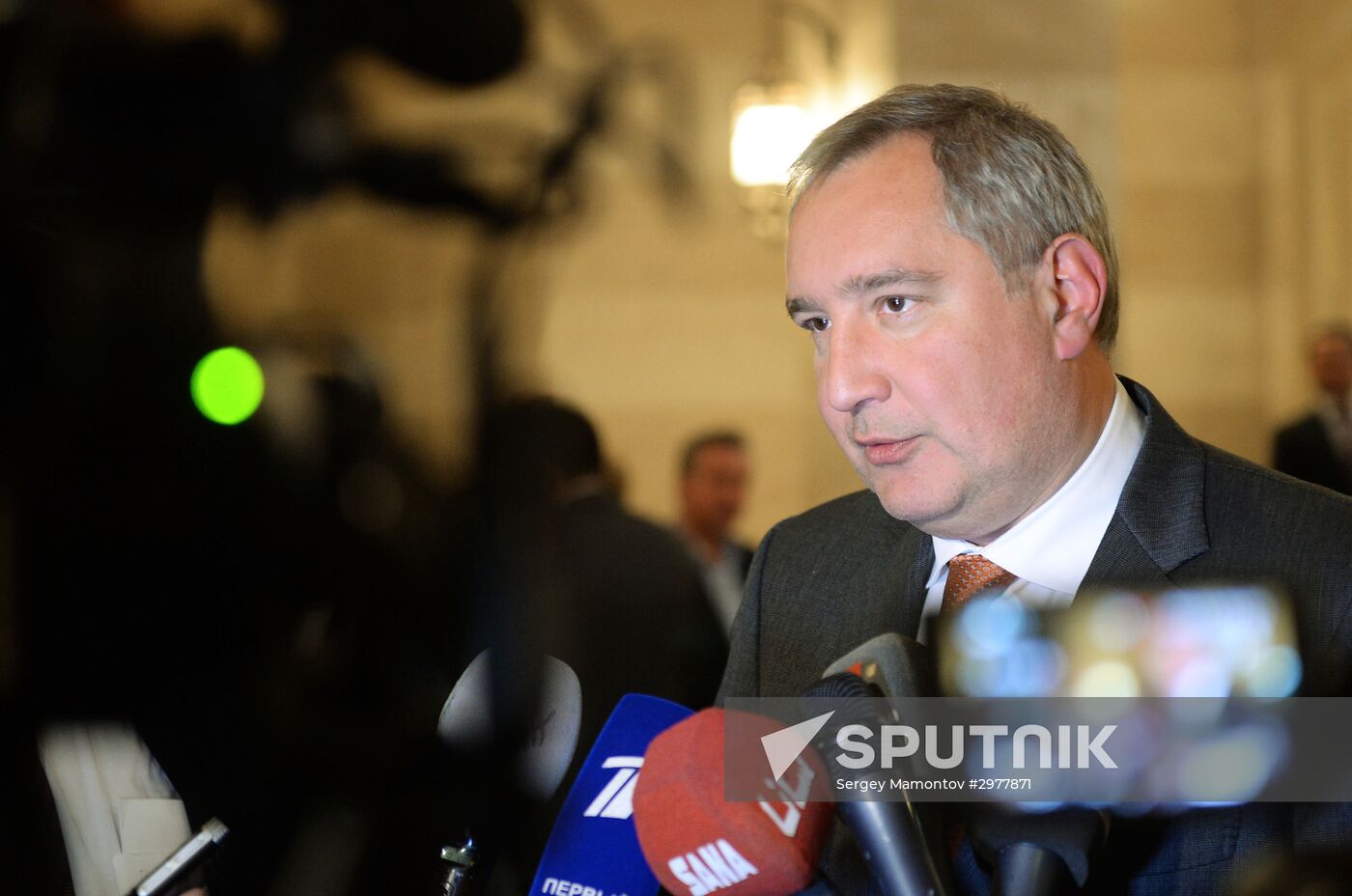 Deputy Russian Prime Minister Dmitry Rogozin visits Syria