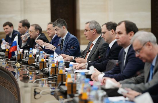 Deputy Russian Prime Minister Dmitry Rogozin visits Syria