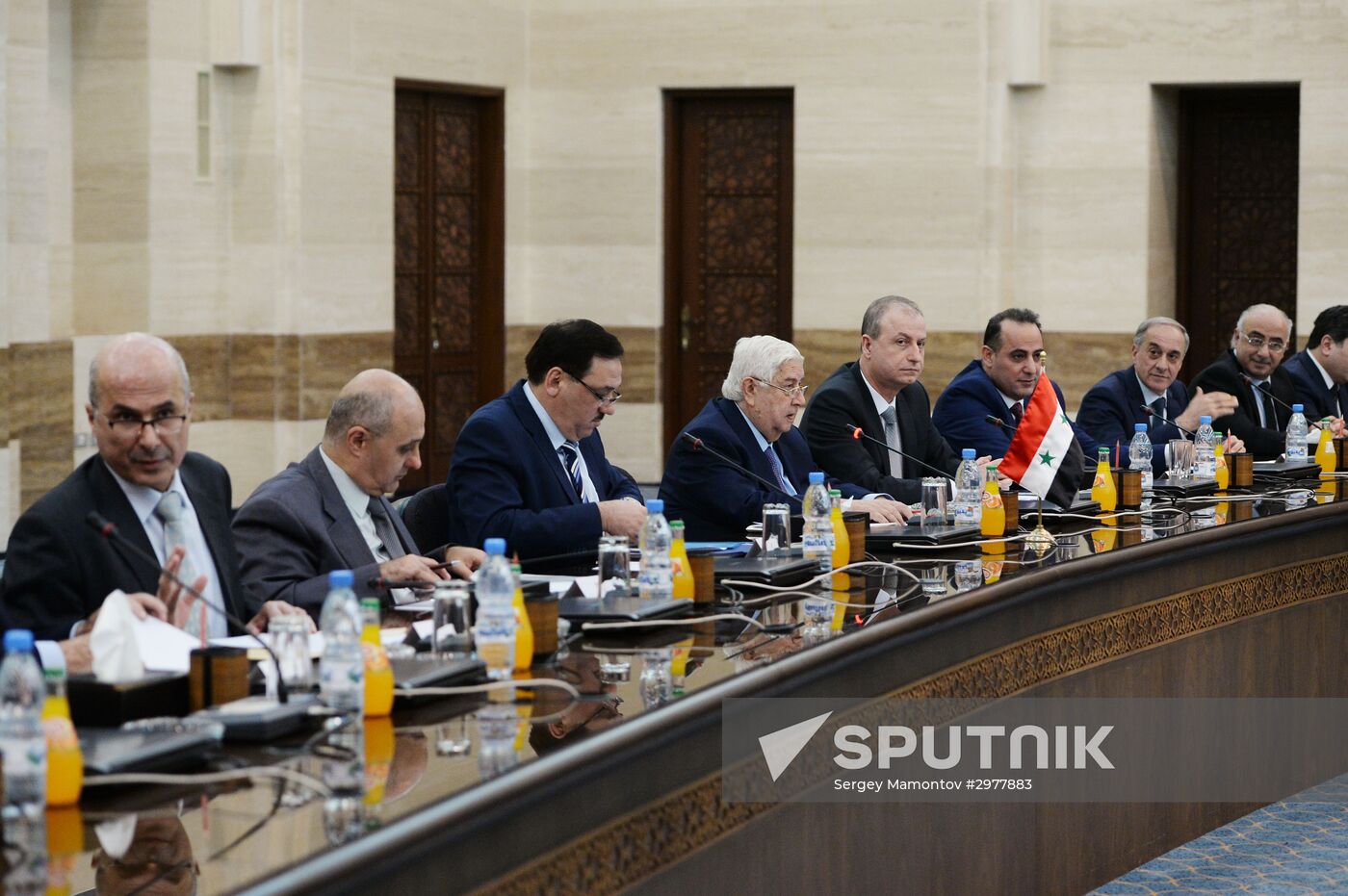 Deputy Russian Prime Minister Dmitry Rogozin visits Syria