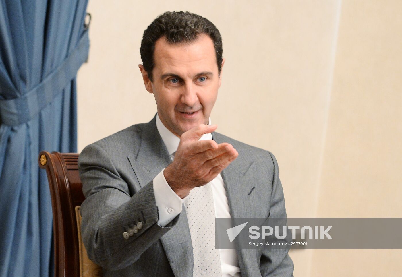 Deputy Russian Prime Minister Dmitry Rogozin visits Syria