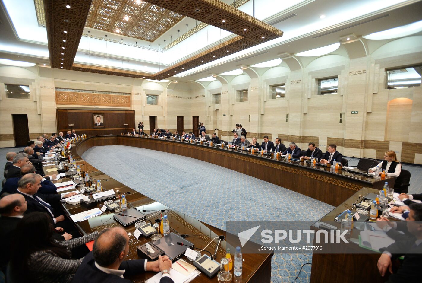 Deputy Russian Prime Minister Dmitry Rogozin visits Syria
