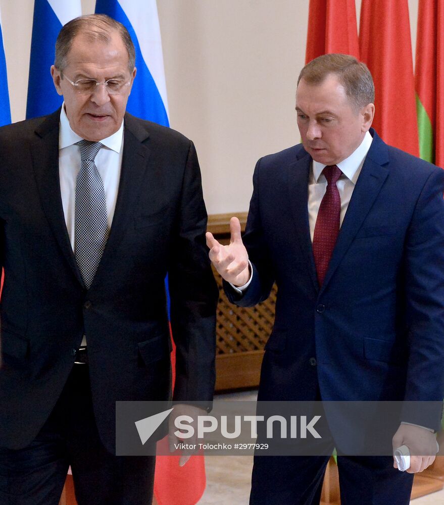 Russian and Belarusian Foreign Ministers