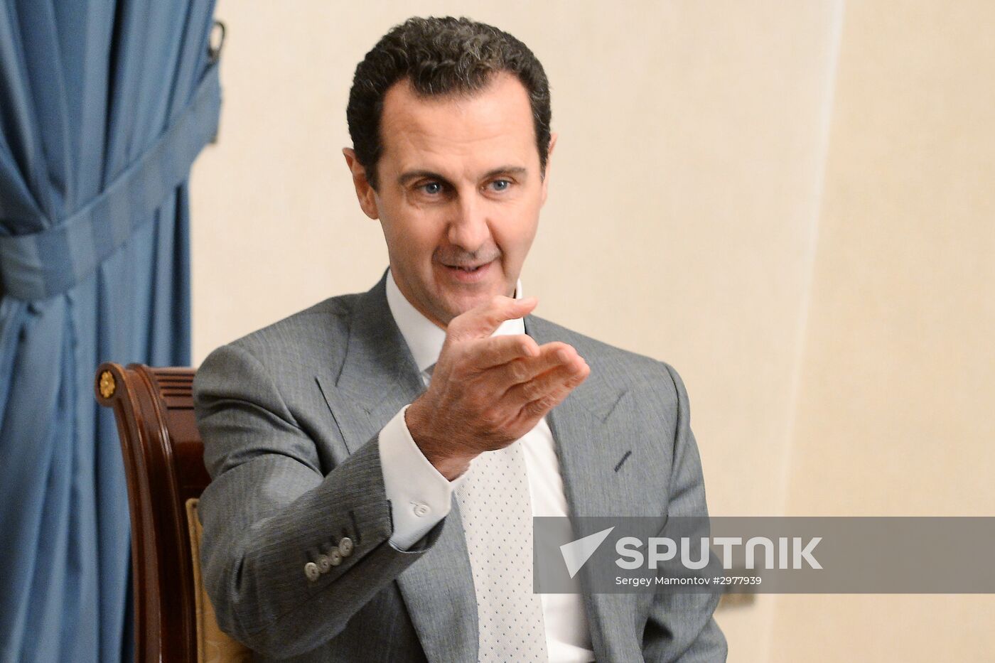 Deputy Russian Prime Minister Dmitry Rogozin visits Syria