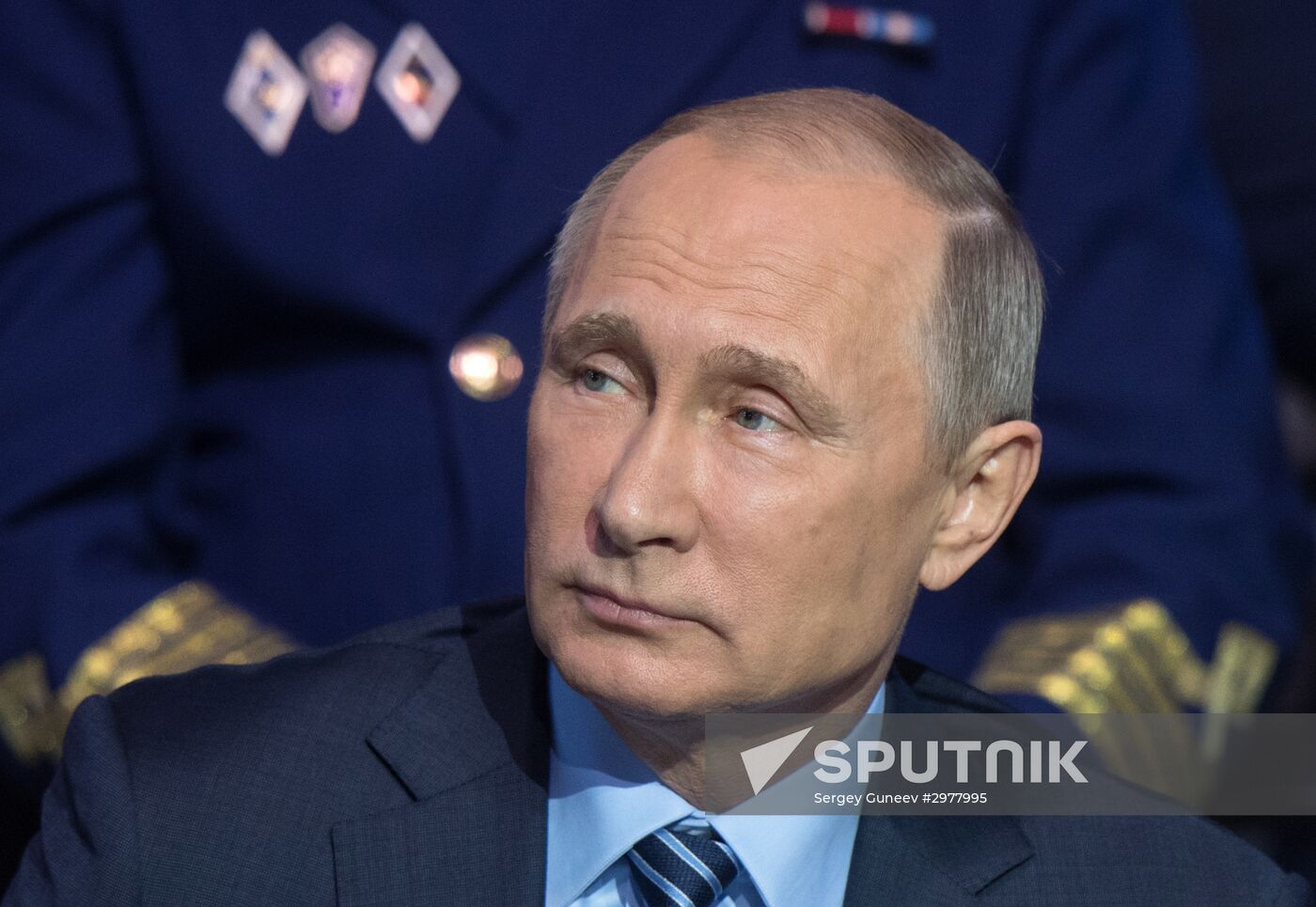 Russian President Vladimir Putin attends concluding meeting of Russian Popular Front’s interregional forum