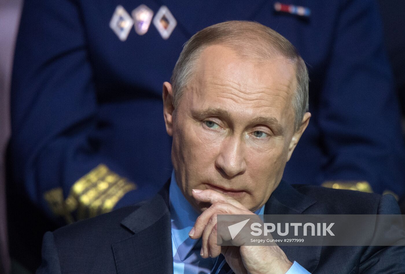 Russian President Vladimir Putin attends concluding meeting of Russian Popular Front’s interregional forum