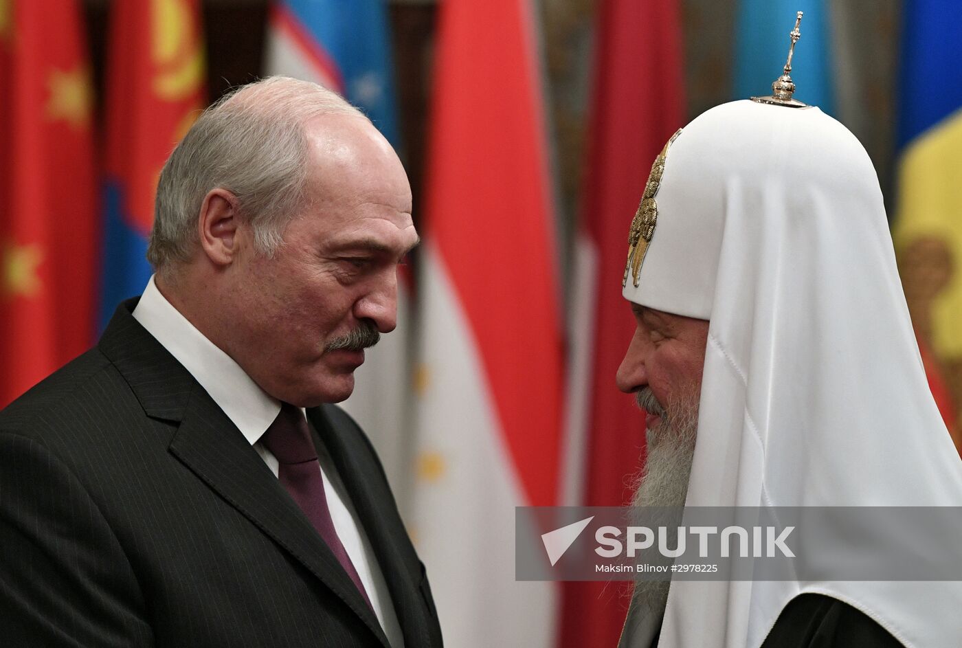 President Putin, Prime Minister Medvedev and Belarusian President Lukashenko wish happy birthday to Patriarch Kirill