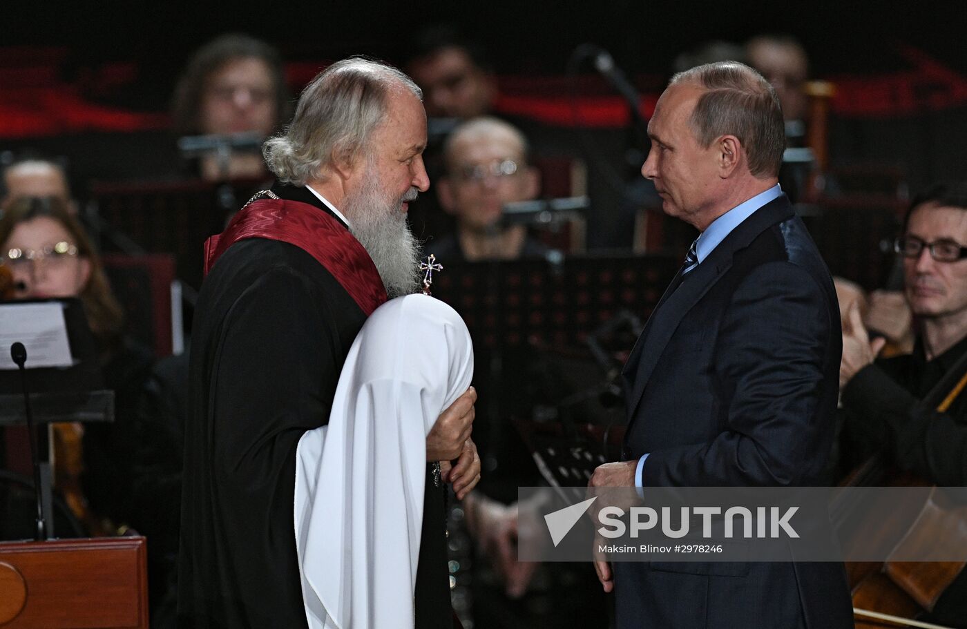 President Putin, Prime Minister Medvedev and Belarusian President Lukashenko wish happy birthday to Patriarch Kirill