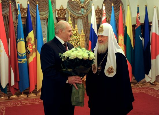 President Putin, Prime Minister Medvedev and Belarusian President Lukashenko wish happy birthday to Patriarch Kirill
