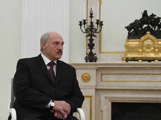 Russian President Vladimir Putin's working meeting with Belarusian President Aleksandr Lukashenko