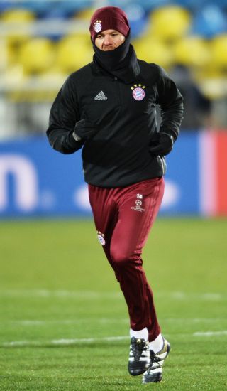 UEFA Champions League. FC Bayern training session