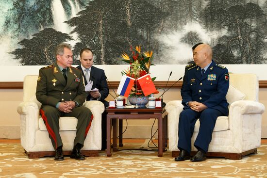 Defense Minister Sergei Shoigu on official visit to China