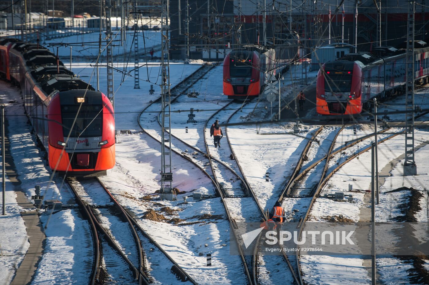 Upgraded Lastochka train presentation