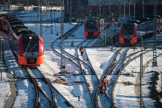 Upgraded Lastochka train presentation