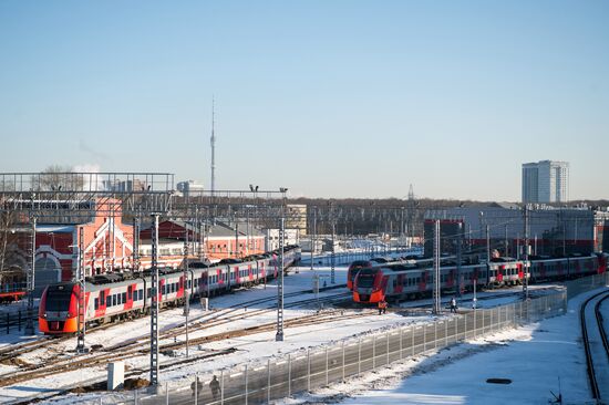 Upgraded Lastochka train presentation