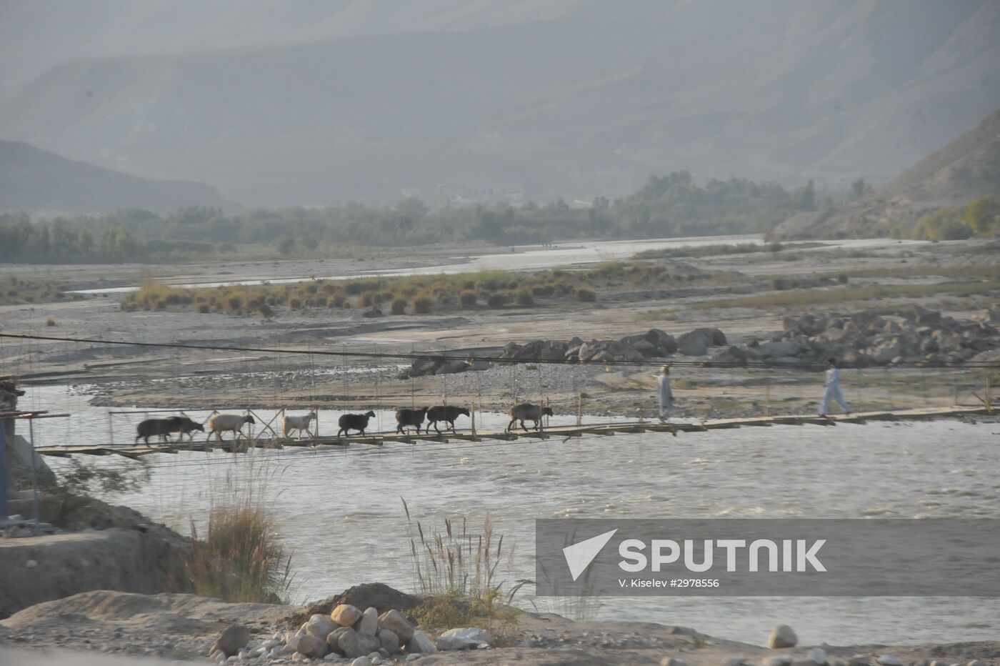 Tangi-Abrishom Gorge in Afghanistan