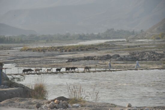 Tangi-Abrishom Gorge in Afghanistan