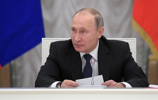 President Vladimir Putin holds Science and Education Council meeting