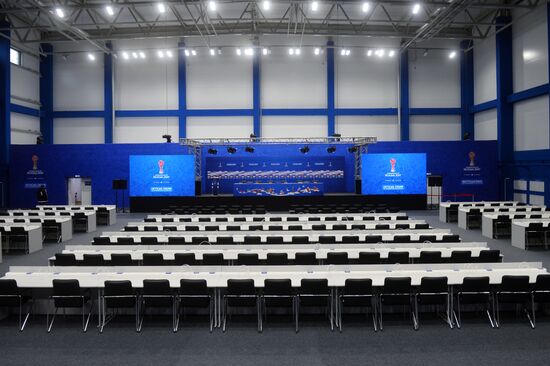 Preparations for FIFA Confederations Cup 2017 draw in Kazan