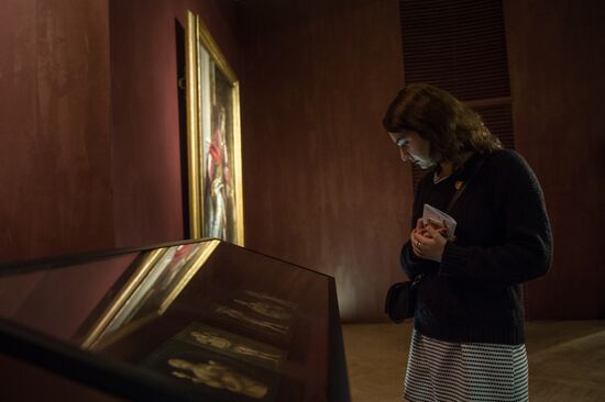 Opening of exhibition "Roma Aeterna. Masterpieces of the Vatican Pinacotheca – Bellini, Raphael, Caravaggio"
