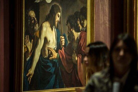 Opening of exhibition "Roma Aeterna. Masterpieces of the Vatican Pinacotheca – Bellini, Raphael, Caravaggio"
