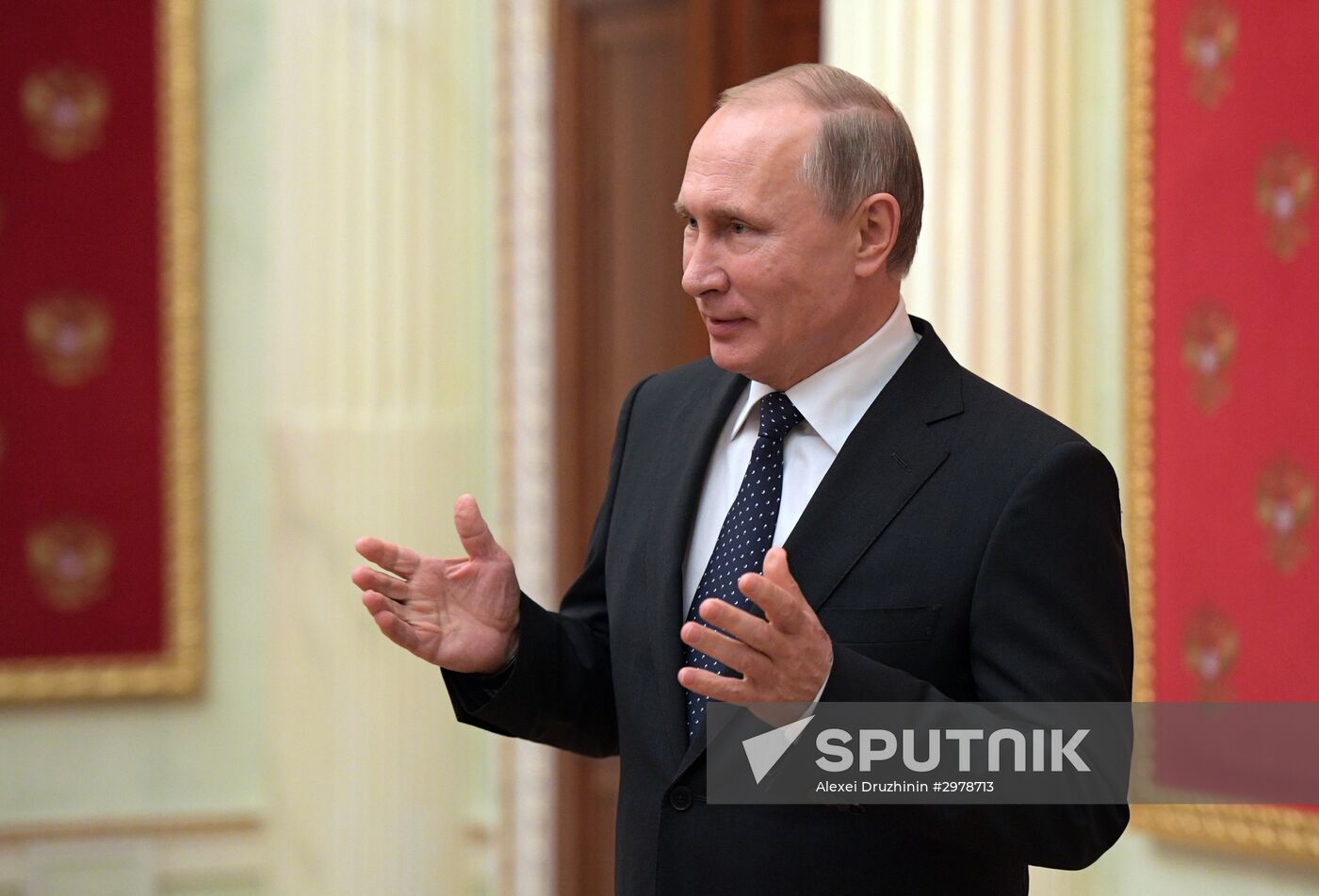 President Vladimir Putin answers media questions