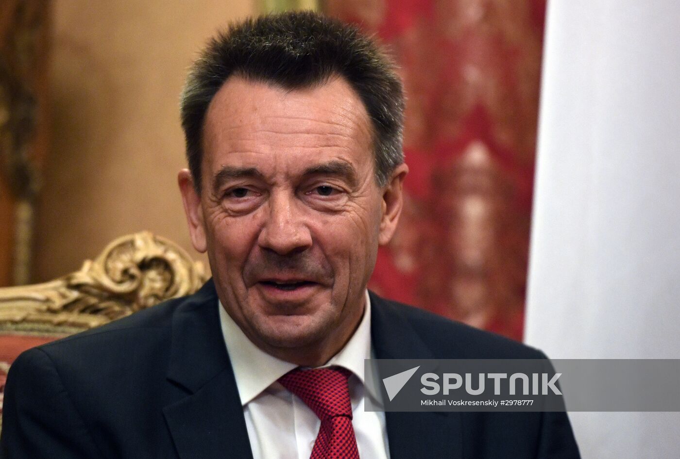 Russian Foreign Minister Sergey Lavrov meets with Peter Maurer, president of the International Committee of the Red Cross