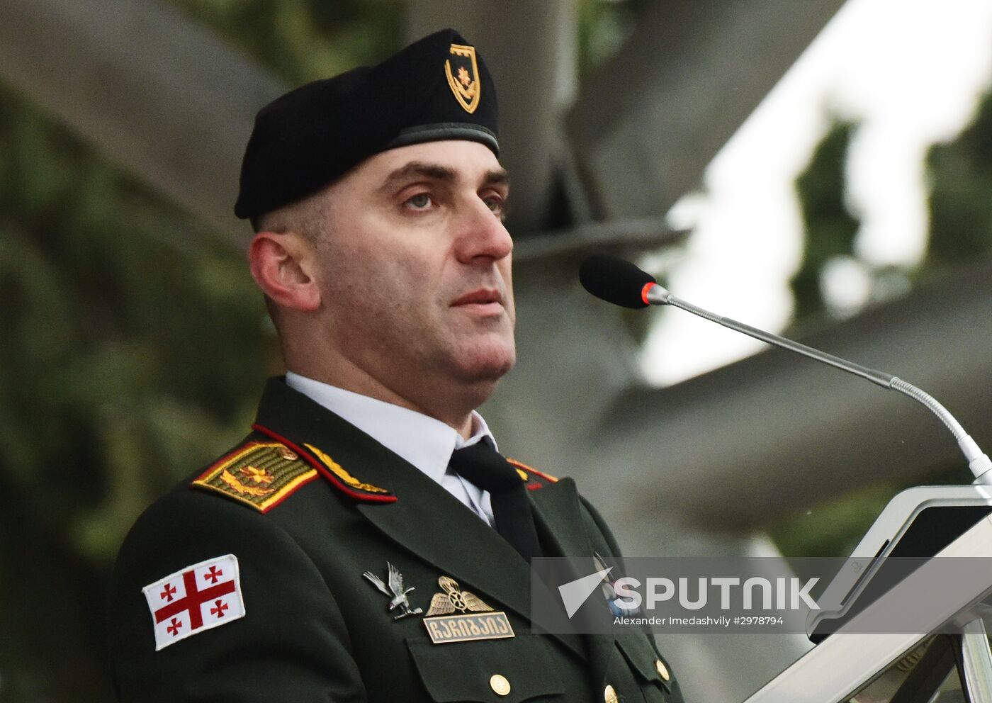 Vladimer Chachibaia introduced as Georgian Army's Chief of General Staff