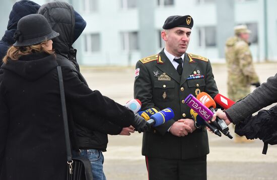 Vladimer Chachibaia introduced as Georgian Army's Chief of General Staff