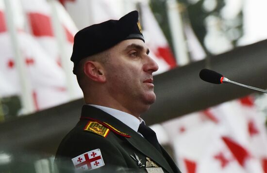 Vladimer Chachibaia introduced as Georgian Army's Chief of General Staff
