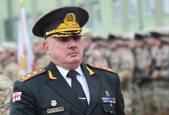 Vladimer Chachibaia introduced as Georgian Army's Chief of General Staff