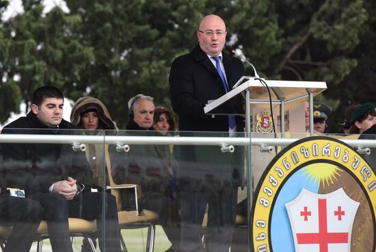 Vladimer Chachibaia introduced as Georgian Army's Chief of General Staff