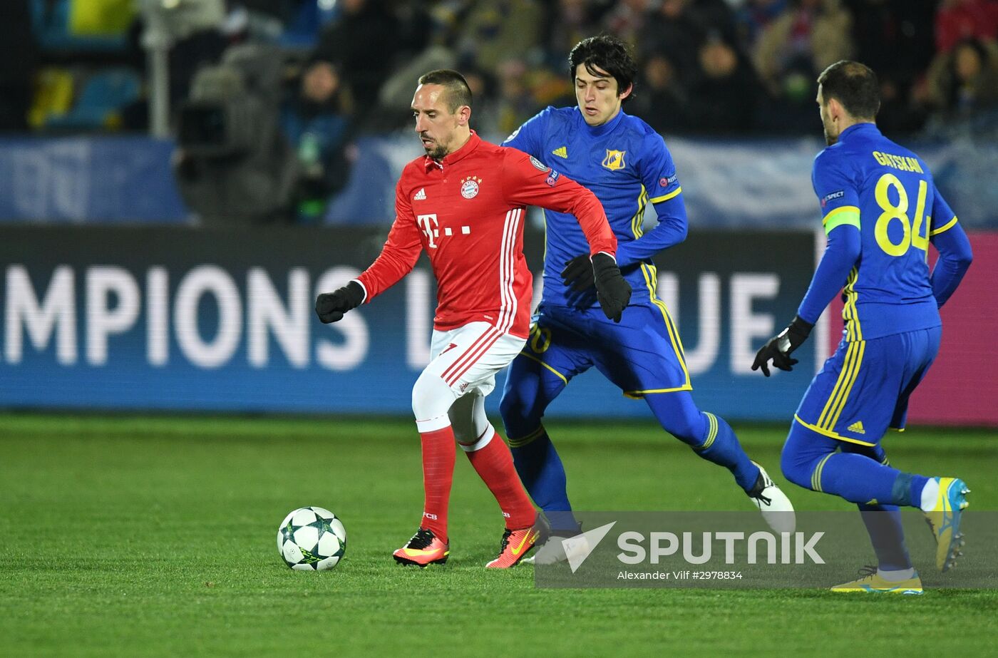 Football. Champions League. Rostov vs. Bayern