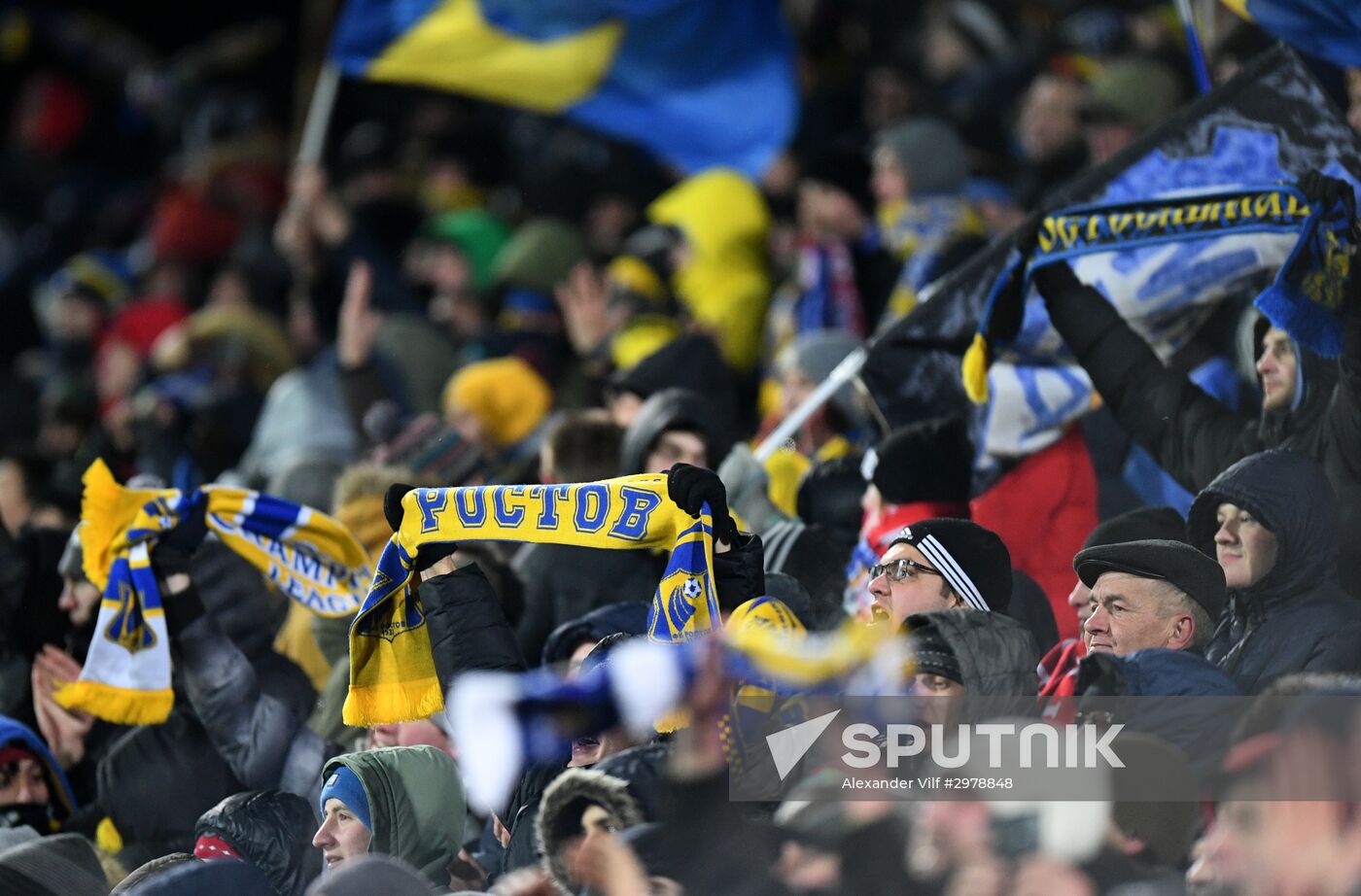 Football. Champions League. Rostov vs. Bayern