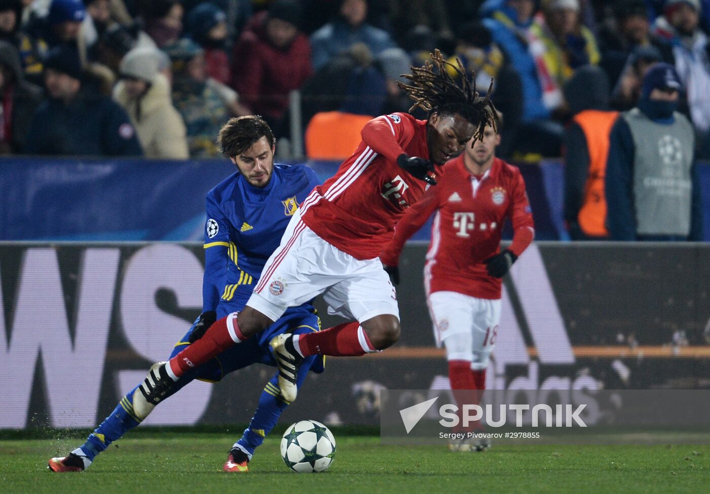Football. Champions League. Rostov vs. Bayern